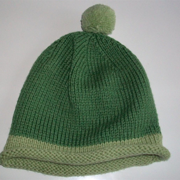 TODDLER ORGANIC KNIT HAT Merino Wool NEW Hand Mde - Picture 5 of 6